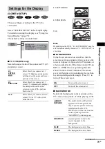 Предварительный просмотр 75 страницы Sony AVD-C700ES - 5 Dvd Changer/receiver Operating Instructions Manual