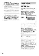 Предварительный просмотр 76 страницы Sony AVD-C700ES - 5 Dvd Changer/receiver Operating Instructions Manual