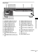 Предварительный просмотр 91 страницы Sony AVD-C700ES - 5 Dvd Changer/receiver Operating Instructions Manual