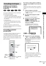 Предварительный просмотр 155 страницы Sony AVD-C700ES - 5 Dvd Changer/receiver Operating Instructions Manual