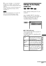 Preview for 77 page of Sony AVD--C70ES - 5 Dvd Changer/receiver Operating Instructions Manual