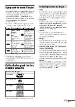 Preview for 101 page of Sony AVD--C70ES - 5 Dvd Changer/receiver Operating Instructions Manual