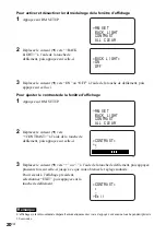 Preview for 114 page of Sony AVD--C70ES - 5 Dvd Changer/receiver Operating Instructions Manual