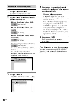 Предварительный просмотр 142 страницы Sony AVD--C70ES - 5 Dvd Changer/receiver Operating Instructions Manual