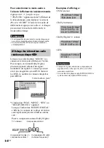 Preview for 148 page of Sony AVD--C70ES - 5 Dvd Changer/receiver Operating Instructions Manual