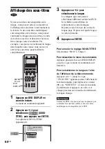 Preview for 154 page of Sony AVD--C70ES - 5 Dvd Changer/receiver Operating Instructions Manual