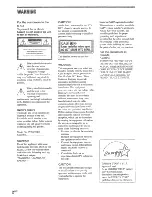 Предварительный просмотр 2 страницы Sony AVD-C70ES Operation Instruction Manual