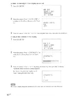 Предварительный просмотр 20 страницы Sony AVD-C70ES Operation Instruction Manual