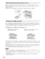 Предварительный просмотр 22 страницы Sony AVD-C70ES Operation Instruction Manual