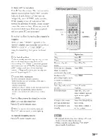 Предварительный просмотр 35 страницы Sony AVD-C70ES Operation Instruction Manual