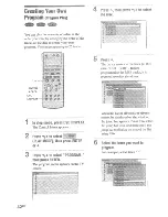 Предварительный просмотр 42 страницы Sony AVD-C70ES Operation Instruction Manual