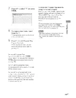 Предварительный просмотр 43 страницы Sony AVD-C70ES Operation Instruction Manual