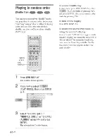 Предварительный просмотр 44 страницы Sony AVD-C70ES Operation Instruction Manual