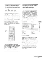 Предварительный просмотр 55 страницы Sony AVD-C70ES Operation Instruction Manual