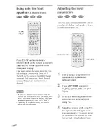 Предварительный просмотр 58 страницы Sony AVD-C70ES Operation Instruction Manual