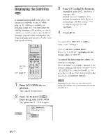 Предварительный просмотр 60 страницы Sony AVD-C70ES Operation Instruction Manual