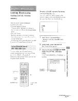 Предварительный просмотр 61 страницы Sony AVD-C70ES Operation Instruction Manual