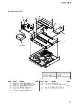 Предварительный просмотр 87 страницы Sony AVD-C70ES Service Manual