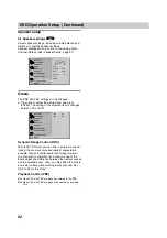 Preview for 22 page of Sony AVD-K600P - Amp/tuner For Htv600dp System Operating Instructions Manual