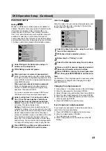 Preview for 23 page of Sony AVD-K600P - Amp/tuner For Htv600dp System Operating Instructions Manual