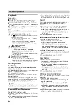 Preview for 24 page of Sony AVD-K600P - Amp/tuner For Htv600dp System Operating Instructions Manual