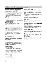 Preview for 32 page of Sony AVD-K600P - Amp/tuner For Htv600dp System Operating Instructions Manual