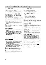 Preview for 34 page of Sony AVD-K600P - Amp/tuner For Htv600dp System Operating Instructions Manual