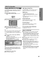 Preview for 35 page of Sony AVD-K600P - Amp/tuner For Htv600dp System Operating Instructions Manual