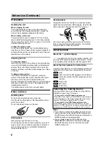 Предварительный просмотр 6 страницы Sony AVD-K700P - Dvd Changer / Receiver Operating Instructions Manual