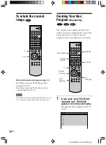 Предварительный просмотр 36 страницы Sony AVD-K800P - 5 Dvd Changer/receiver Operating Instructions Manual