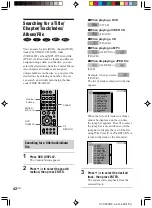 Предварительный просмотр 42 страницы Sony AVD-K800P - 5 Dvd Changer/receiver Operating Instructions Manual