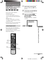 Предварительный просмотр 55 страницы Sony AVD-K800P - 5 Dvd Changer/receiver Operating Instructions Manual