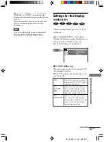 Предварительный просмотр 65 страницы Sony AVD-K800P - 5 Dvd Changer/receiver Operating Instructions Manual