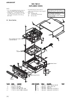 Предварительный просмотр 70 страницы Sony AVD-K800P - 5 Dvd Changer/receiver Service Manual