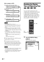 Предварительный просмотр 44 страницы Sony AVD-LA1800PKG Operating Instructions Manual