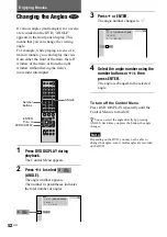 Предварительный просмотр 52 страницы Sony AVD-LA1800PKG Operating Instructions Manual