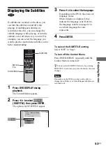 Предварительный просмотр 53 страницы Sony AVD-LA1800PKG Operating Instructions Manual