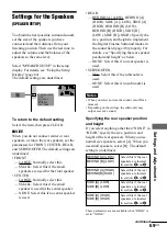 Предварительный просмотр 69 страницы Sony AVD-LA1800PKG Operating Instructions Manual