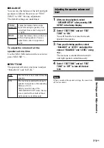 Предварительный просмотр 71 страницы Sony AVD-LA1800PKG Operating Instructions Manual