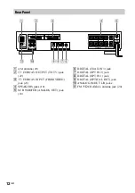 Preview for 12 page of Sony AVD-S50 Operating Instructions Manual