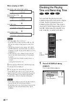 Preview for 44 page of Sony AVD-S50 Operating Instructions Manual