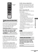 Preview for 49 page of Sony AVD-S50 Operating Instructions Manual