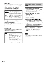 Preview for 72 page of Sony AVD-S50 Operating Instructions Manual