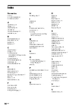 Preview for 84 page of Sony AVD-S50 Operating Instructions Manual