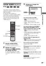 Preview for 123 page of Sony AVD-S50 Operating Instructions Manual