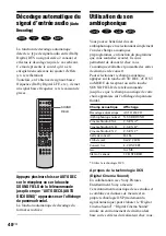 Preview for 132 page of Sony AVD-S50 Operating Instructions Manual