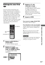 Preview for 137 page of Sony AVD-S50 Operating Instructions Manual