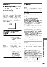 Preview for 161 page of Sony AVD-S50 Operating Instructions Manual