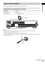 Предварительный просмотр 17 страницы Sony AVD-S500ES - Dvd Player/receiver Operating Instructions Manual