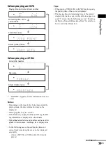 Предварительный просмотр 39 страницы Sony AVD-S500ES - Dvd Player/receiver Operating Instructions Manual